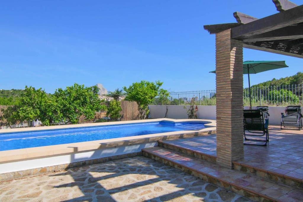 Chalet Con Piscina Privada En Calpe - Terrasala Casas de Torrat Exteriér fotografie